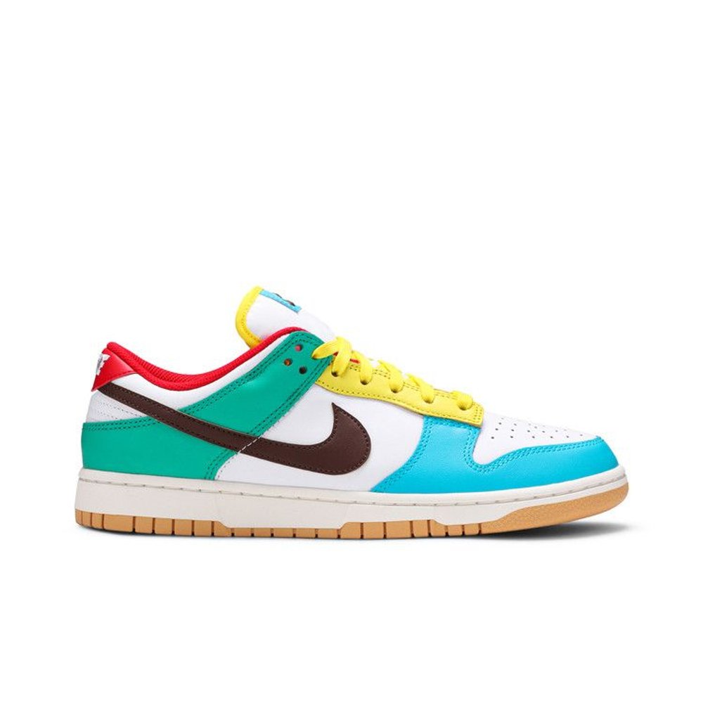 Nike Dunk Low Free 99 White – boční pohled | Purekickz