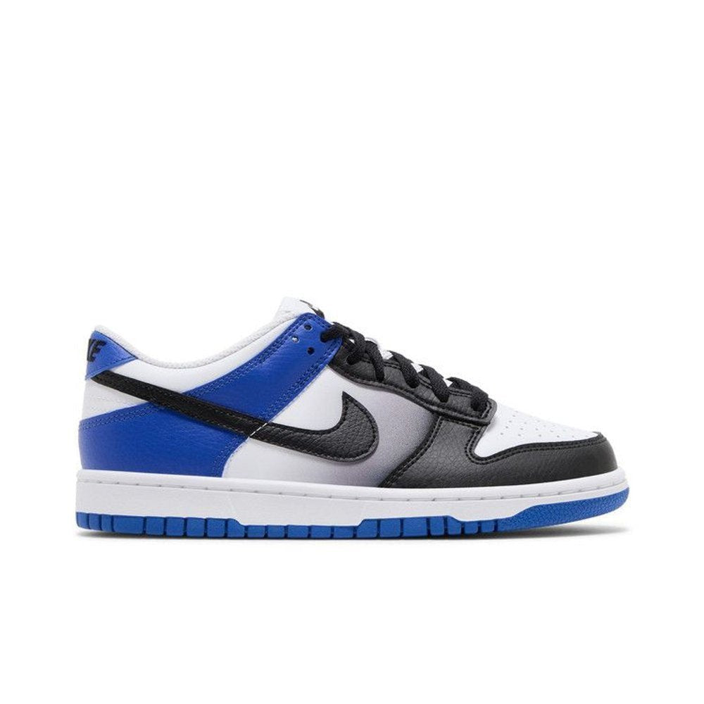 Nike Dunk Low Game Royal White Black (GS) – boční pohled | Purekickz