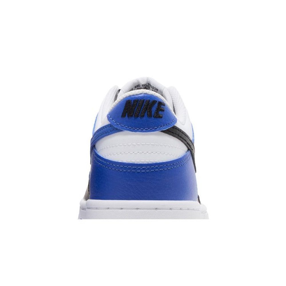Nike Dunk Low Game Royal White Black (GS) – detail materiálu | Purekickz