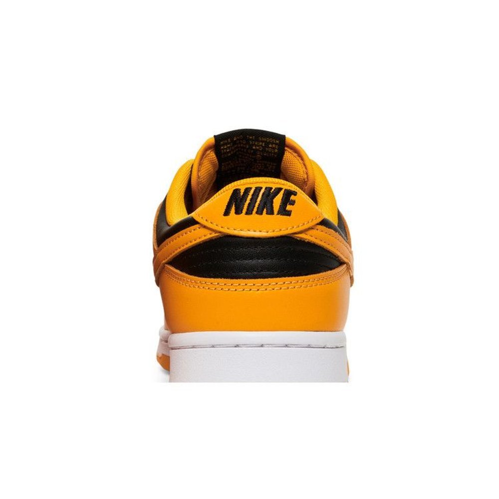 Nike Dunk Low Goldenrod – detail materiálu | Purekickz