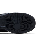 Nike Dunk Low Gore-Tex Triple Black – pohled shora | Purekickz