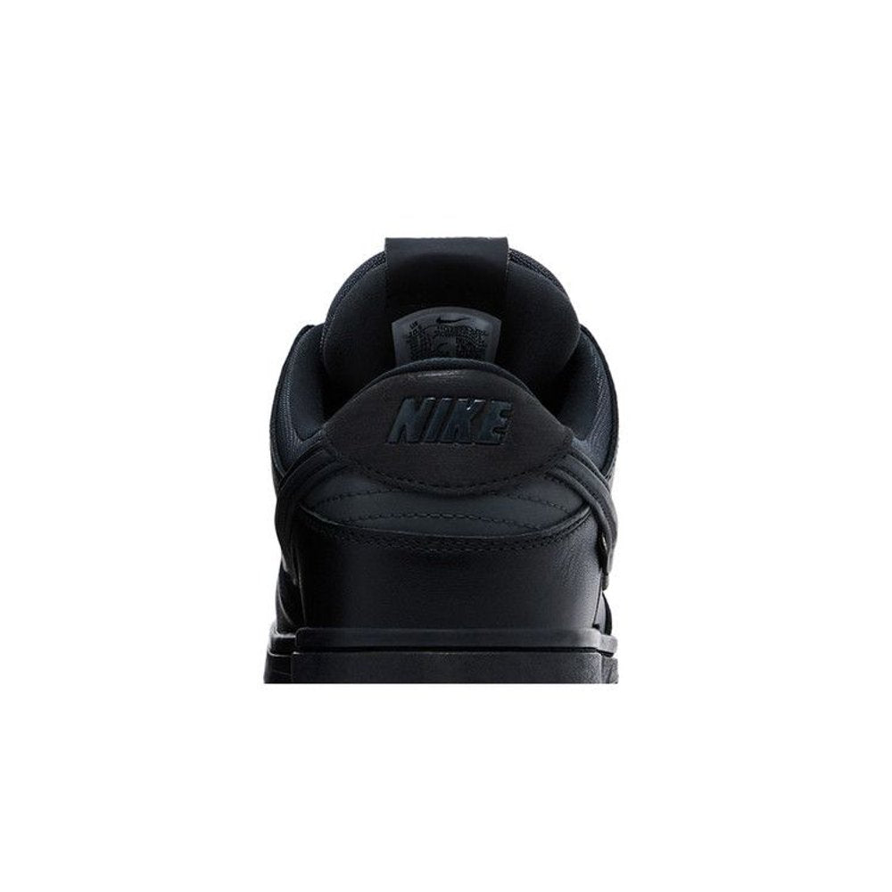 Nike Dunk Low Gore-Tex Triple Black – detail materiálu | Purekickz