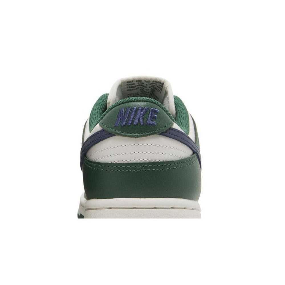 Nike Dunk Low Gorge Green – detail materiálu | Purekickz