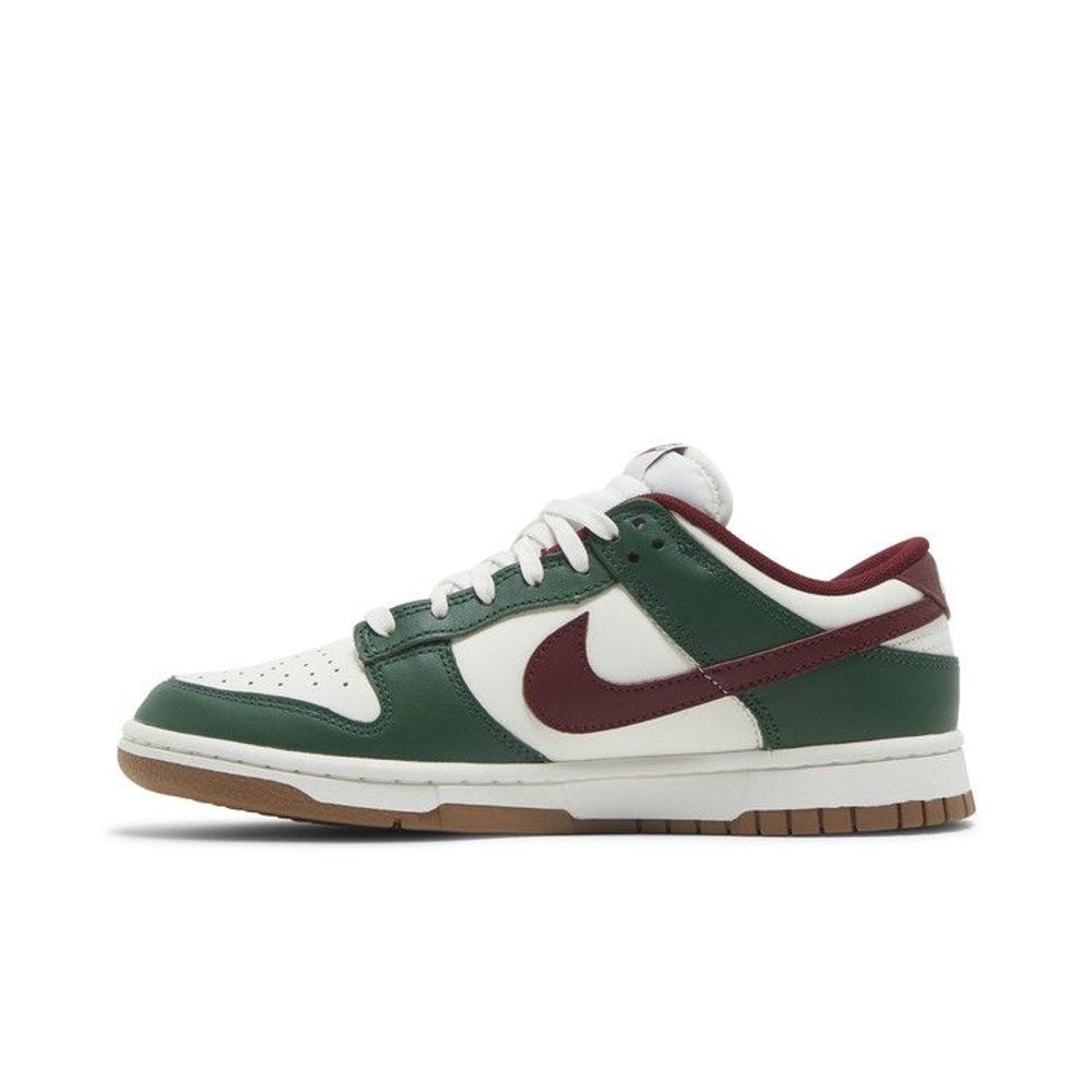 Nike Dunk Low Gorge Green Team Red