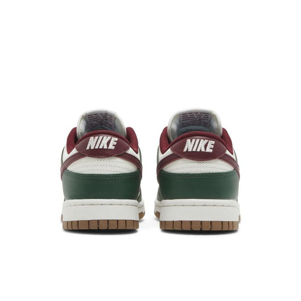 Nike Dunk Low Gorge Green Team Red