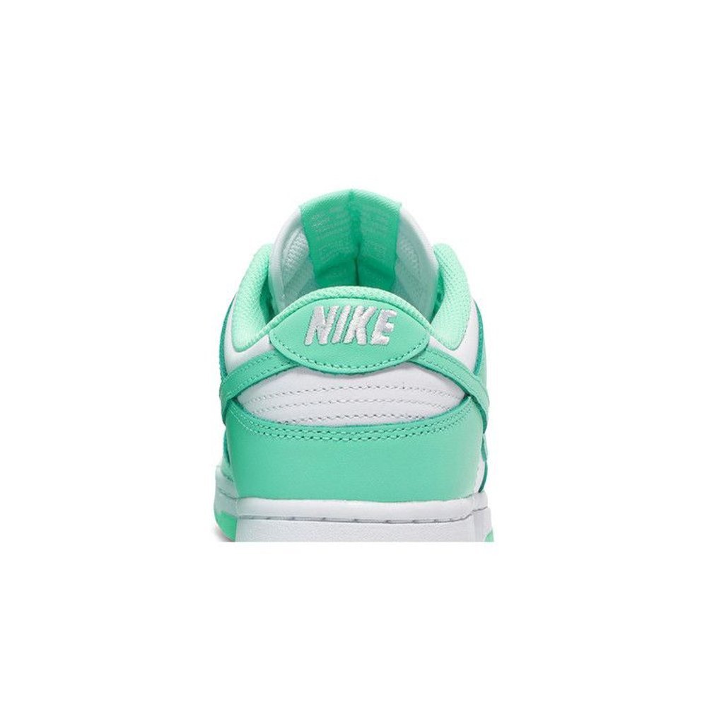 Nike Dunk Low Green Glow – detail materiálu | Purekickz