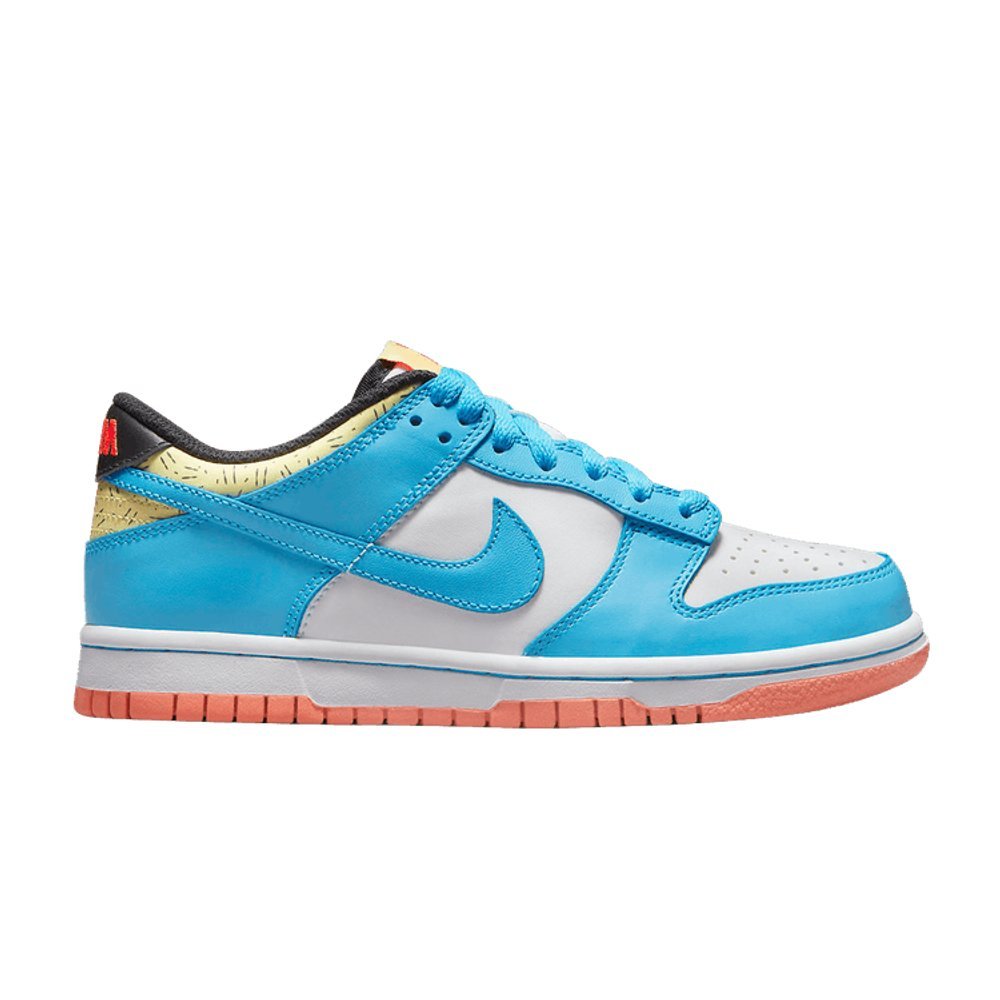 Nike Dunk Low Kyrie Irving Baltic Blue (GS) – boční pohled | Purekickz