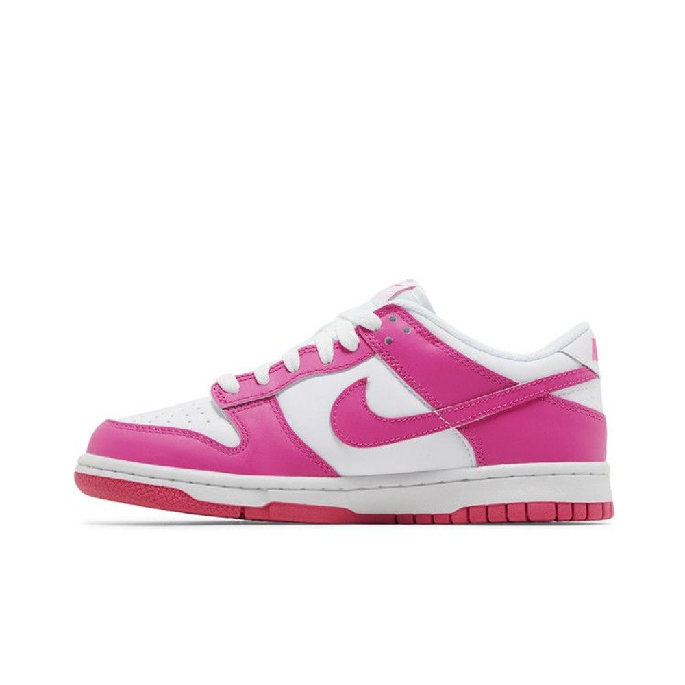 Nike Dunk Low Laser Fuchsia (GS) – hlavní pohled | Purekickz