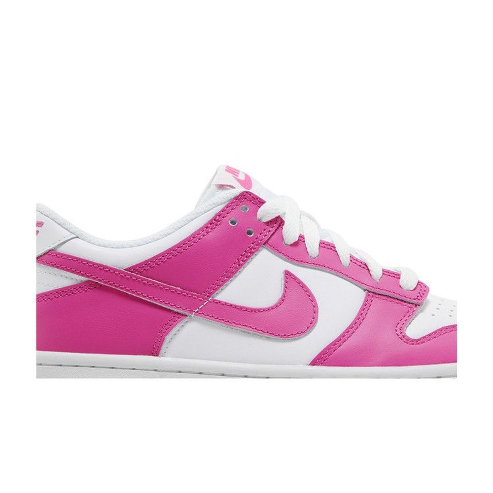Nike Dunk Low Laser Fuchsia (GS) – detail | Purekickz