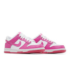 Nike Dunk Low Laser Fuchsia (GS) – lifestyle foto | Purekickz
