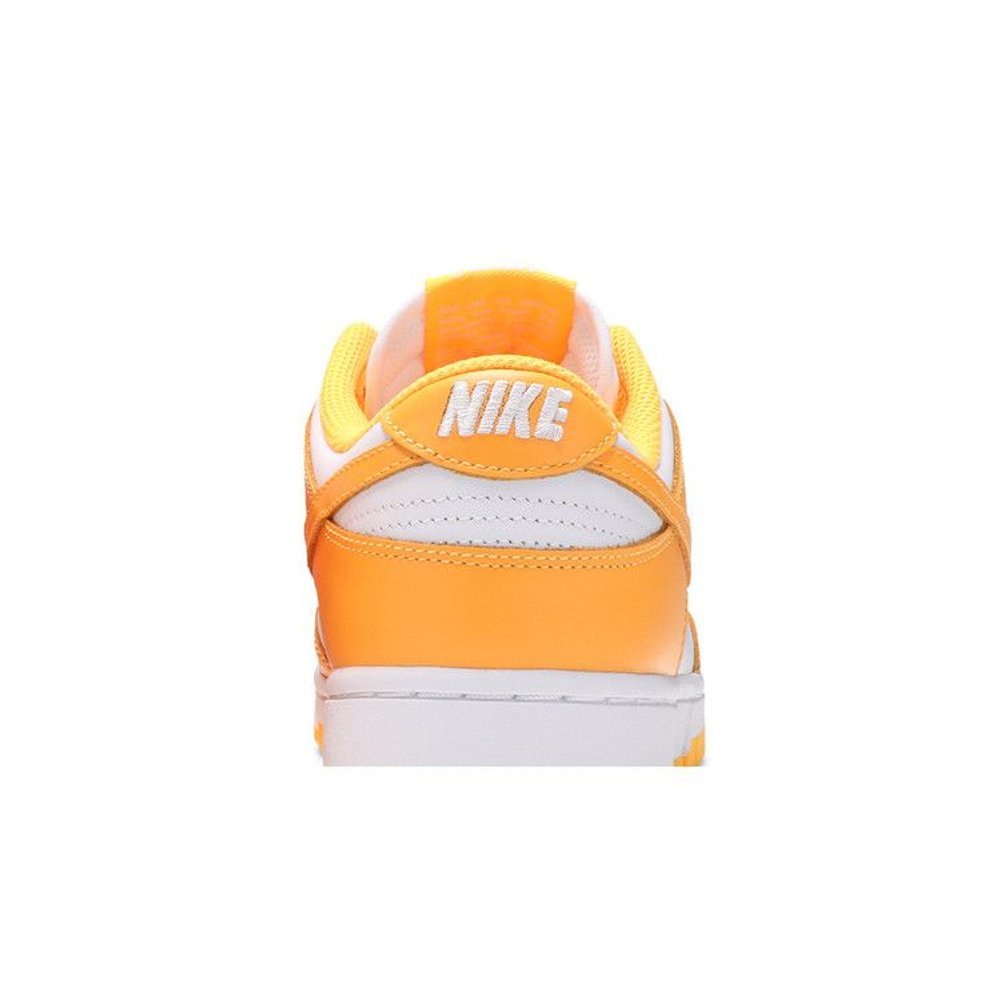 Nike Dunk Low Laser Orange – detail materiálu | Purekickz