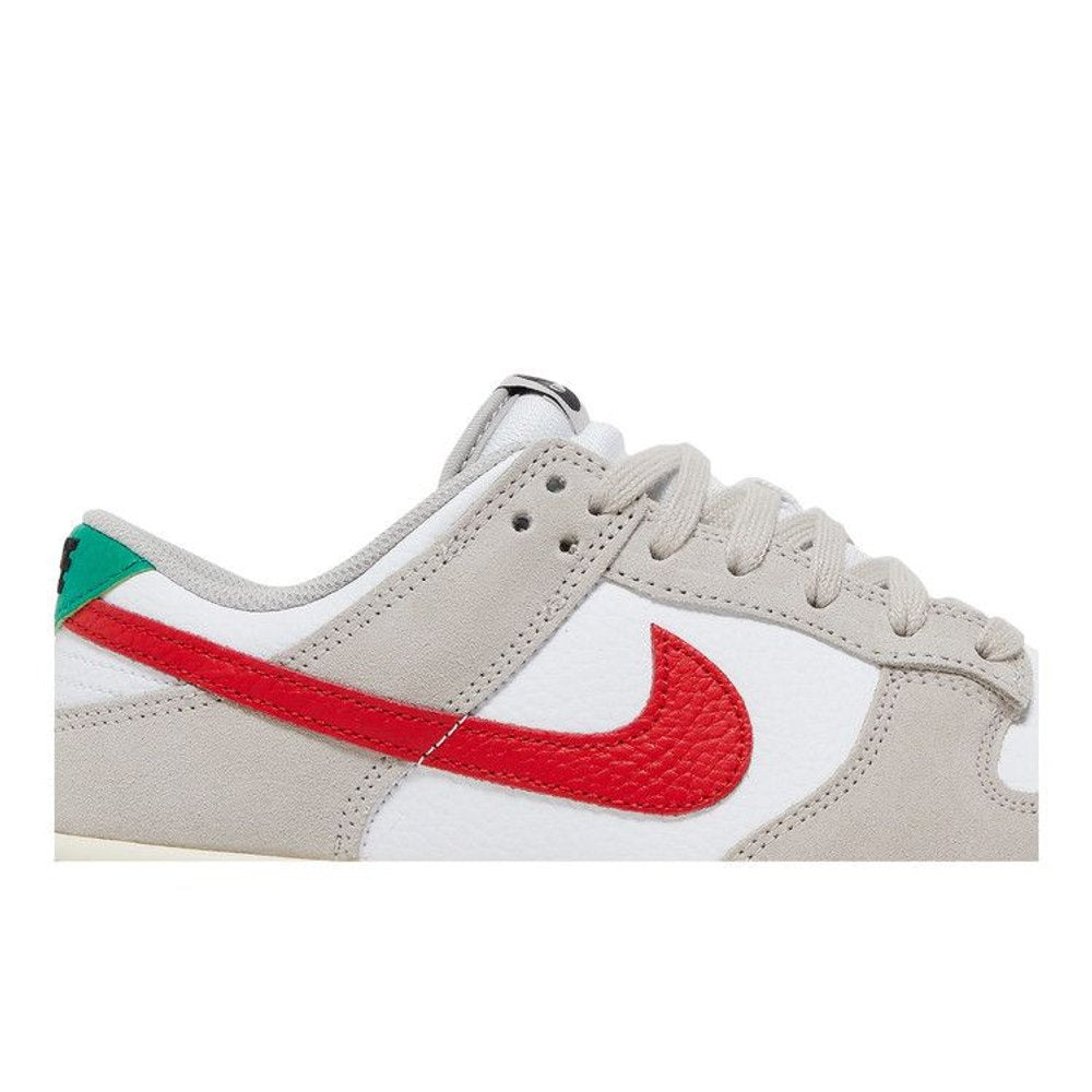 Nike Dunk Low Light Iron Ore Red Blue – detail | Purekickz