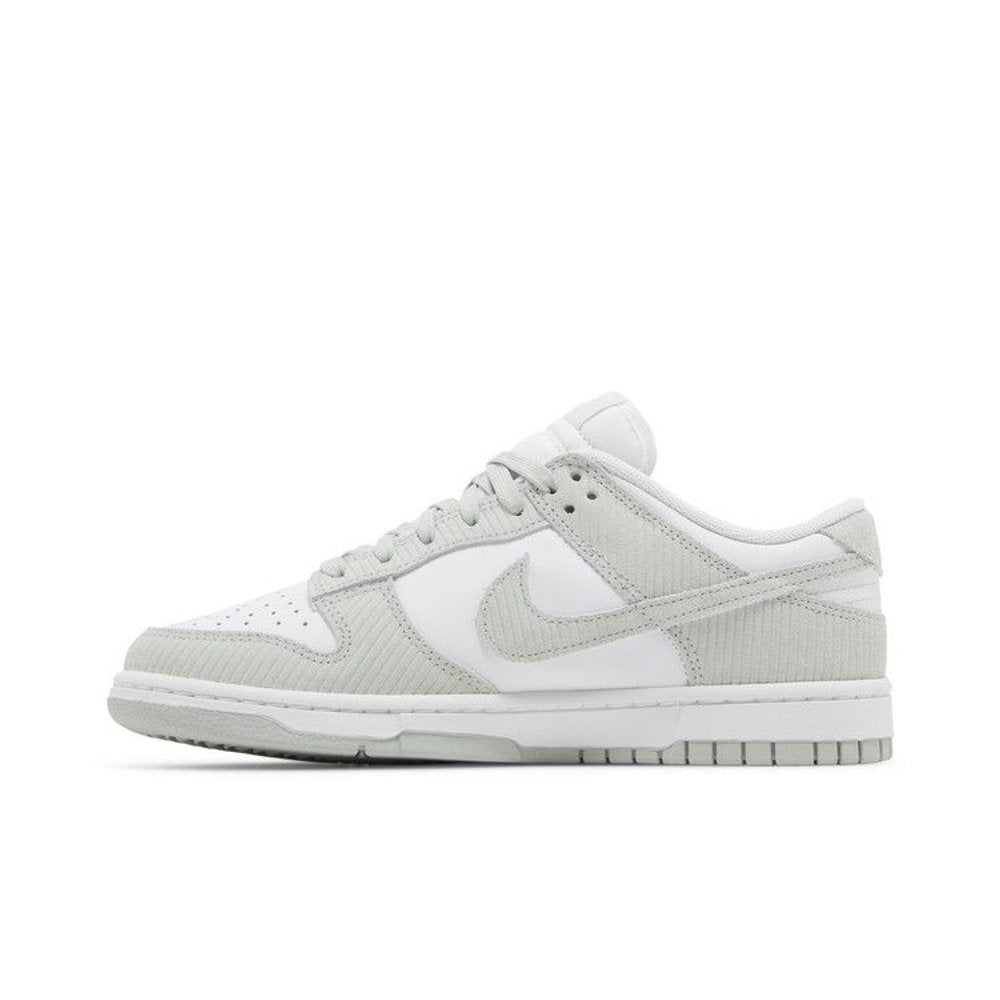 Nike Dunk Low Light Silver Corduroy (W) – hlavní pohled | Purekickz