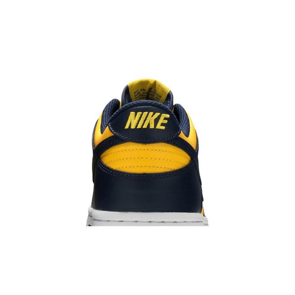 Nike Dunk Low Michigan (2021/2024) (GS) – detail materiálu | Purekickz
