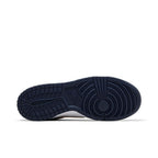 Nike Dunk Low Midnight Navy Wheat (GS) – zadní pohled | Purekickz
