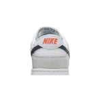 Nike Dunk Low Mini Swoosh Grey – detail materiálu | Purekickz
