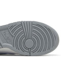 Nike Dunk Low Mini Swoosh Wolf Grey Game Royal (GS) – pohled shora | Purekickz
