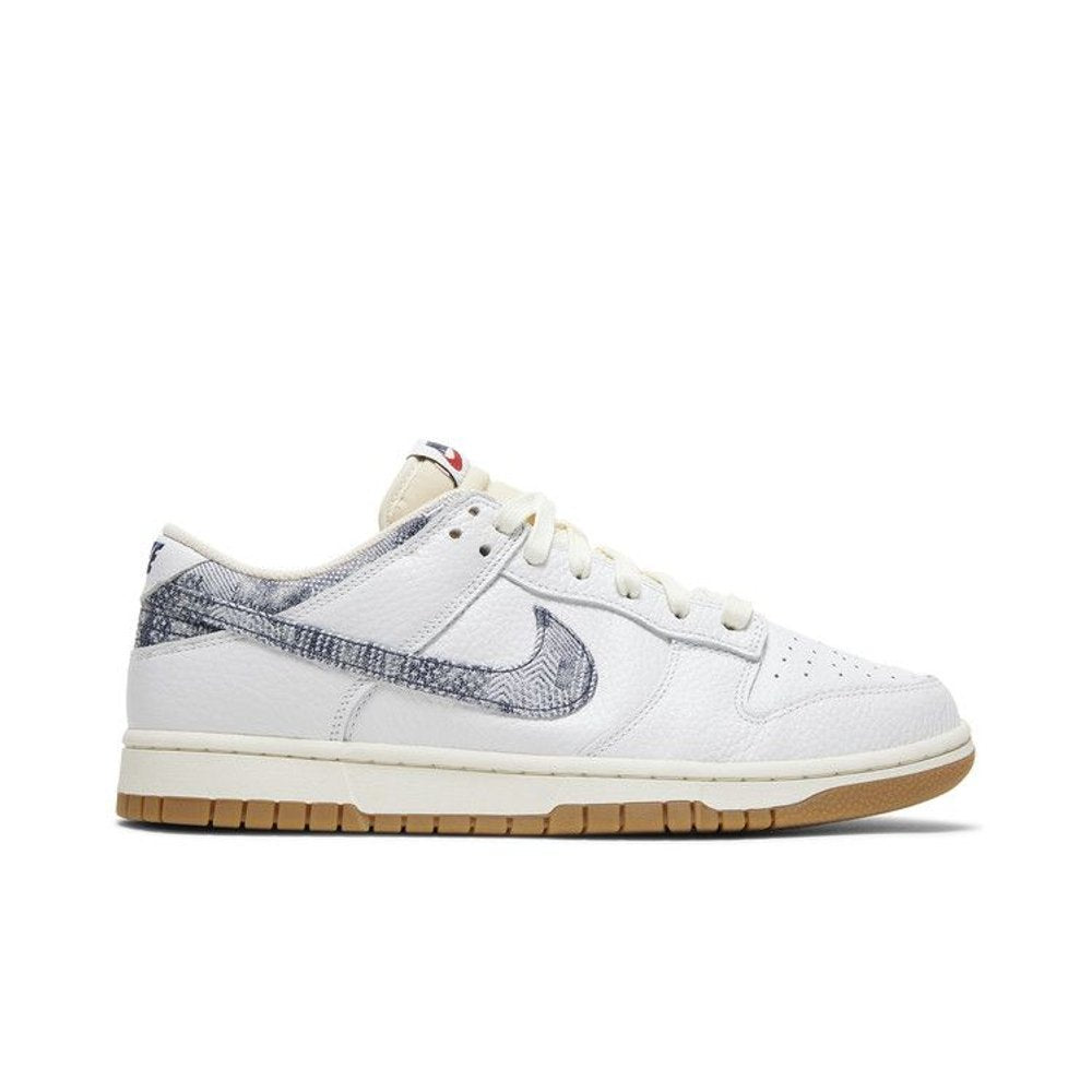 Nike Dunk Low New Americana Washed Denim – boční pohled | Purekickz