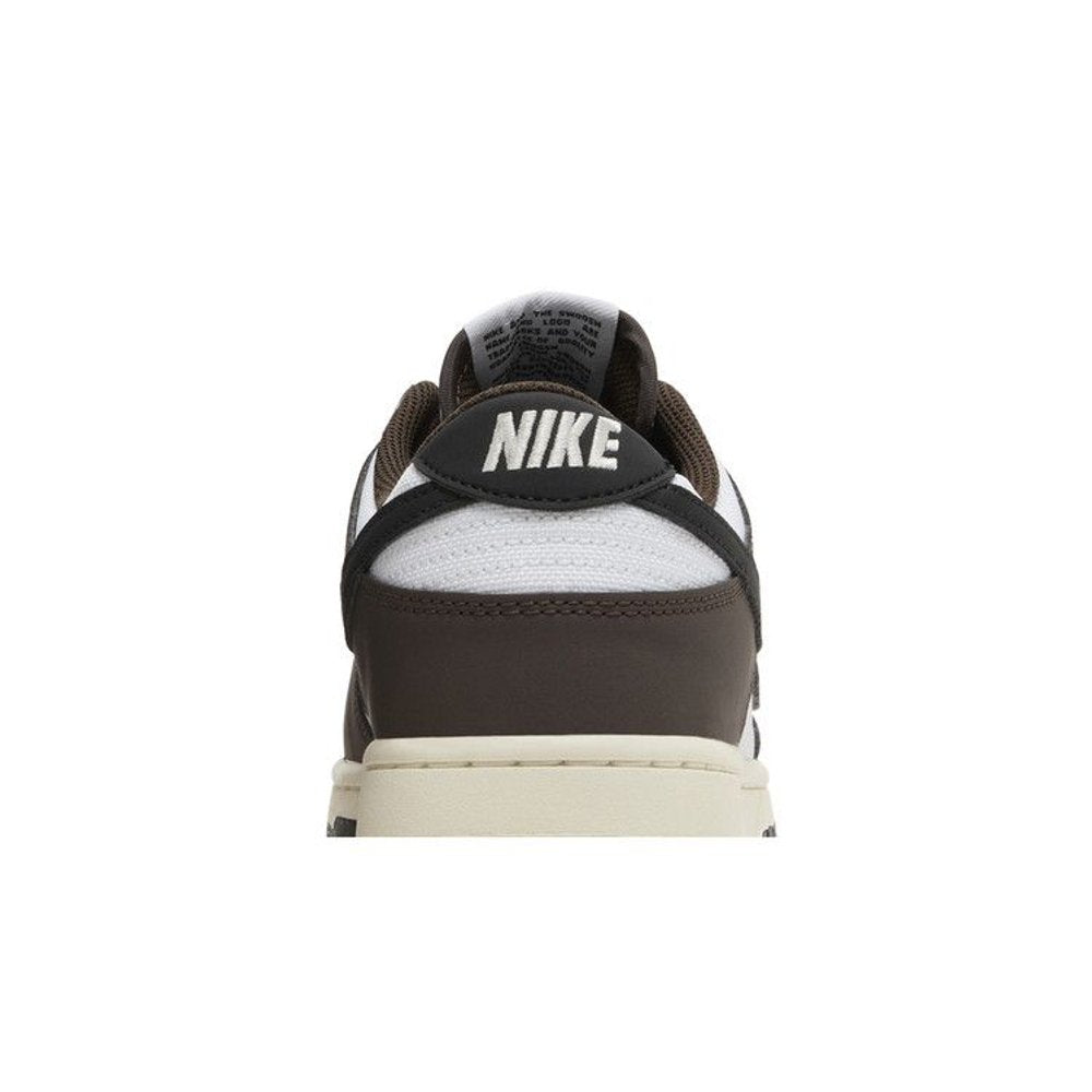 Nike Dunk Low Next Nature Baroque Brown – detail materiálu | Purekickz