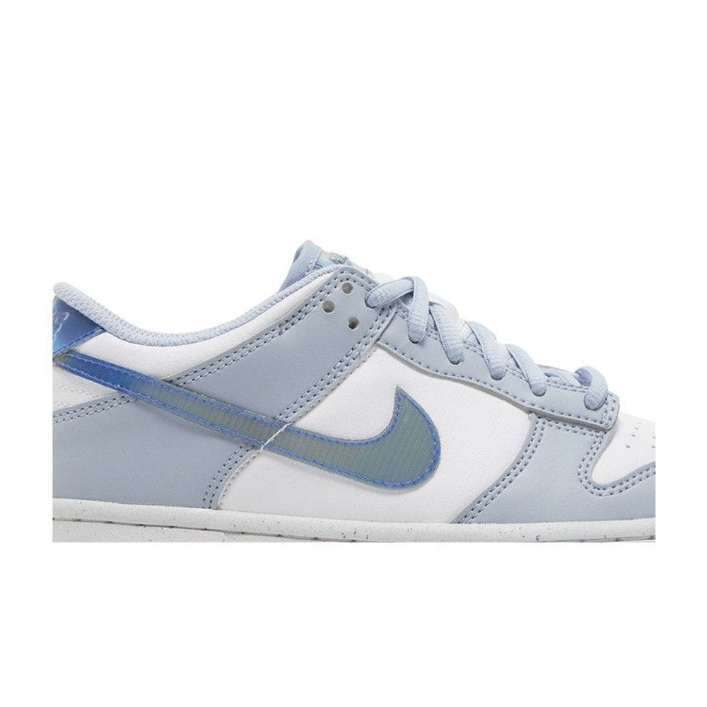 Nike Dunk Low Next Nature Blue Whisper Iridescent (GS) – detail | Purekickz