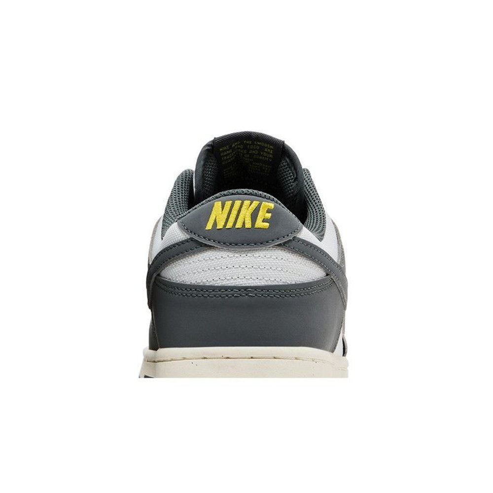Nike Dunk Low Next Nature Iron Grey Lightning – detail materiálu | Purekickz