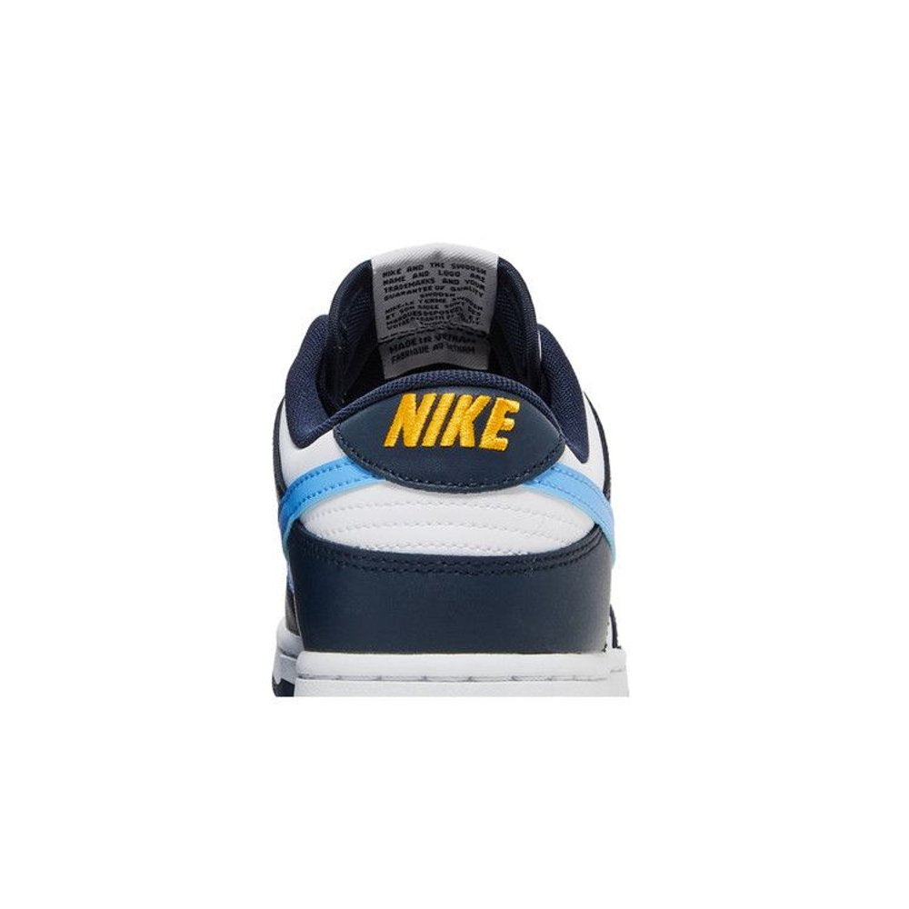 Nike Dunk Low Obsidian University Blue – detail materiálu | Purekickz