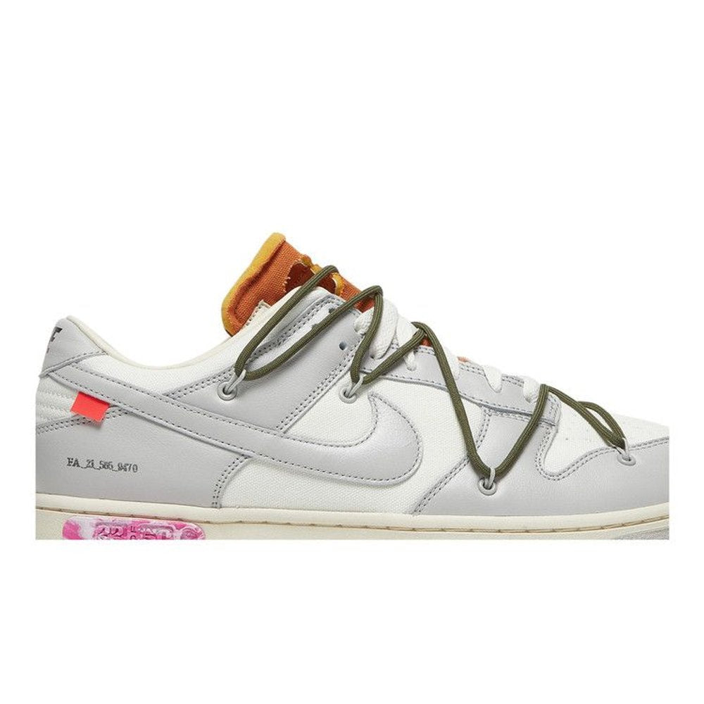 Nike Dunk Low Off-White Lot 22 – detail | Purekickz