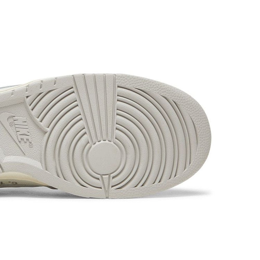 Nike Dunk Low Off-White Lot 22 – pohled shora | Purekickz