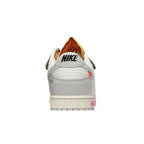 Nike Dunk Low Off-White Lot 22 – detail materiálu | Purekickz