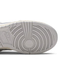 Nike Dunk Low Off-White Lot 25 – pohled shora | Purekickz