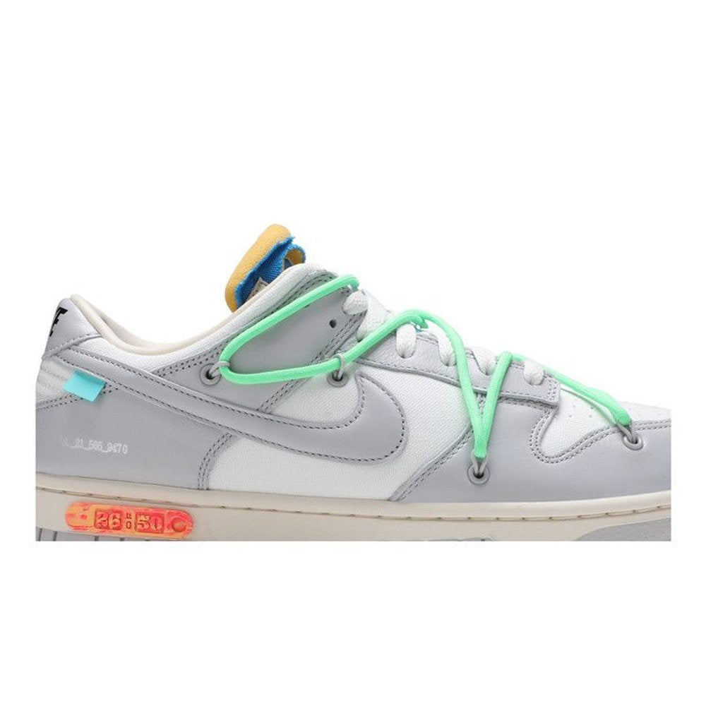 Nike Dunk Low Off-White Lot 26 – detail | Purekickz