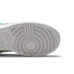 Nike Dunk Low Off-White Lot 26 – pohled shora | Purekickz
