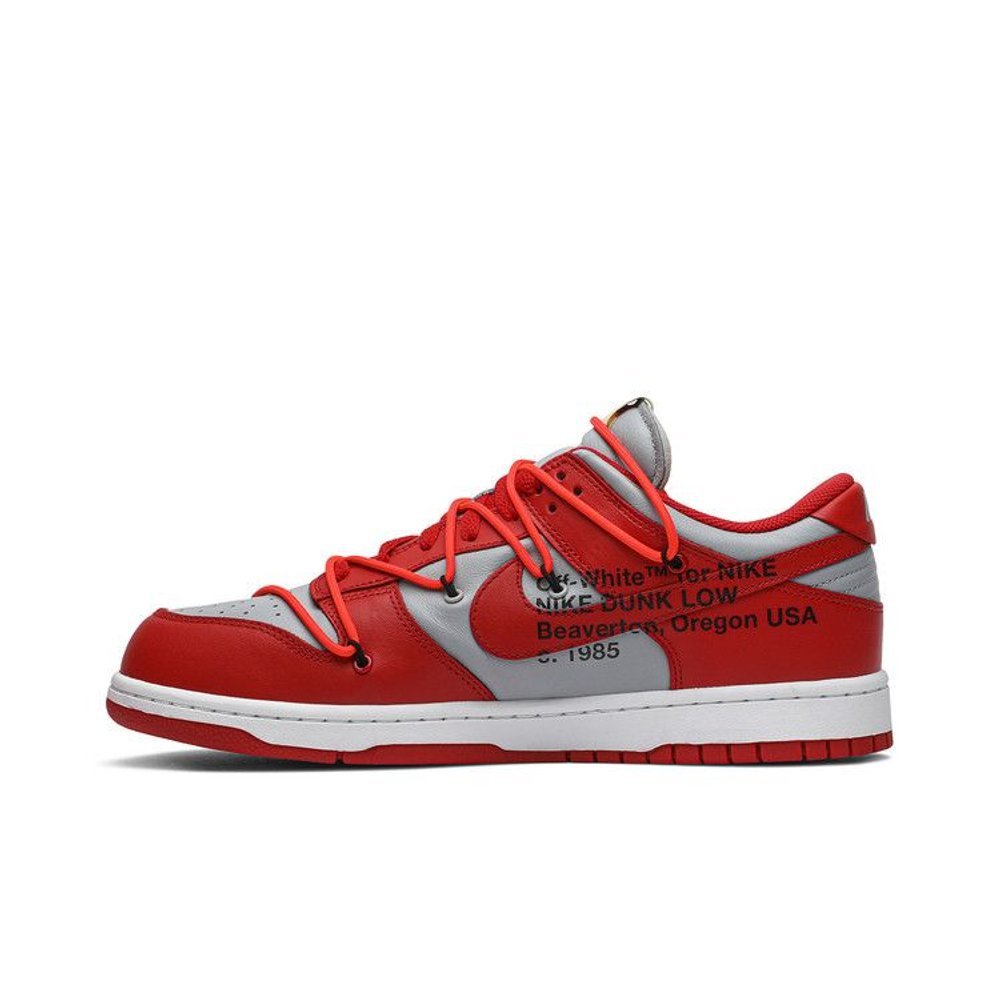 Nike Dunk Low Off-White University Red