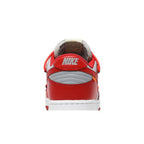 Nike Dunk Low Off-White University Red – detail materiálu | Purekickz