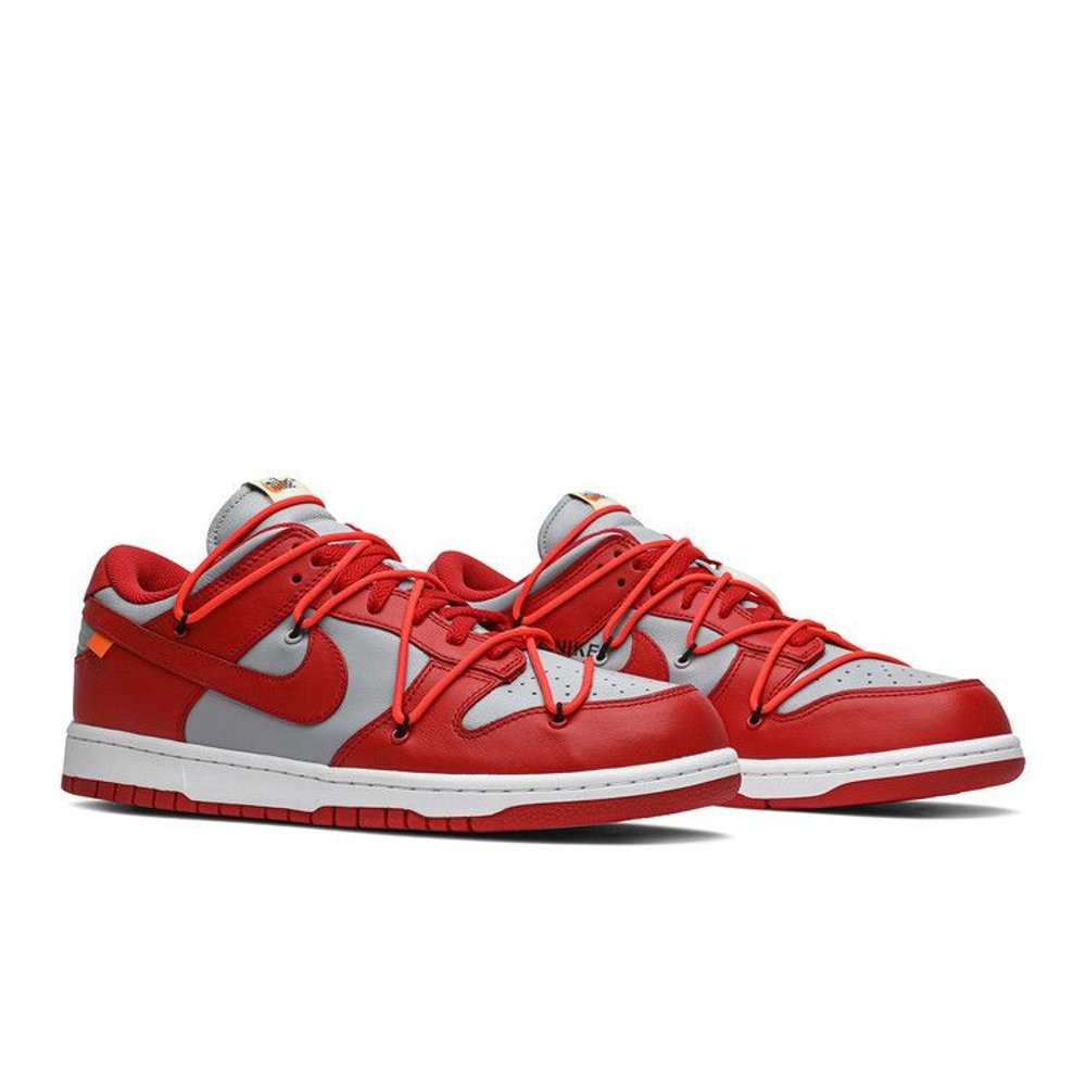 Nike Dunk Low Off-White University Red – lifestyle foto | Purekickz