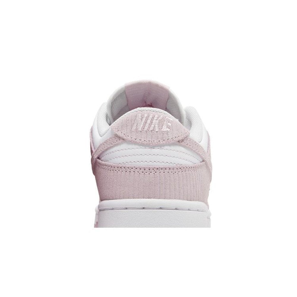 Nike Dunk Low Pink Corduroy – detail materiálu | Purekickz