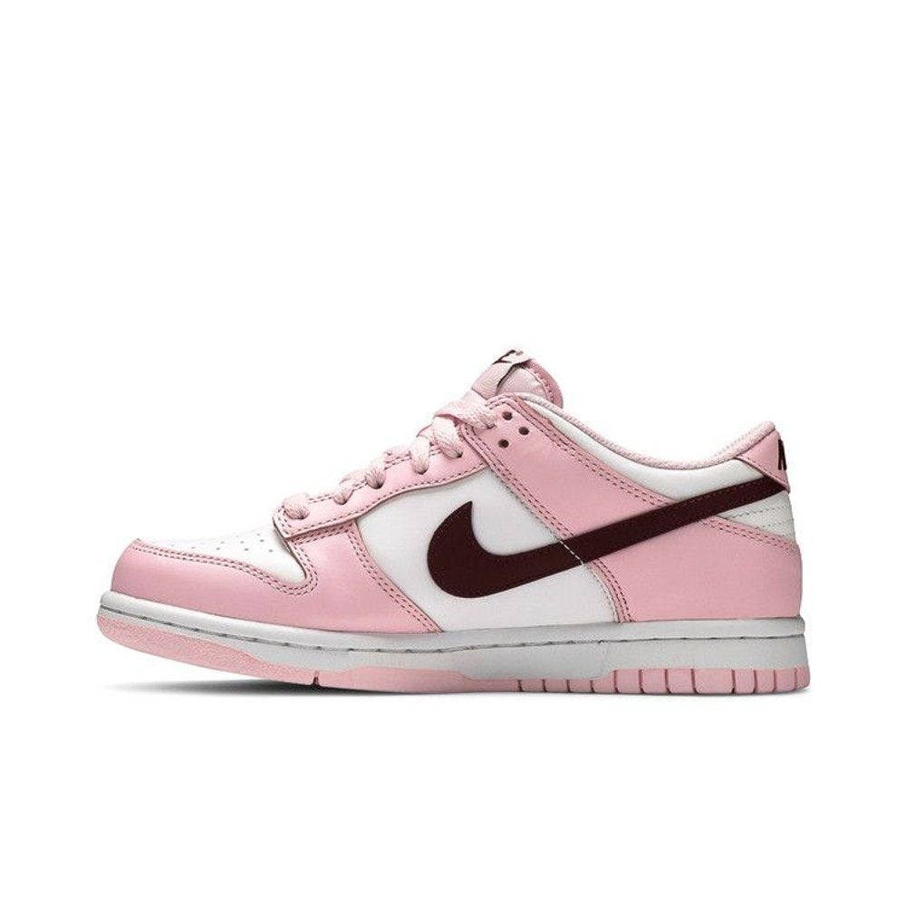 Nike Dunk Low Pink Foam Red White (GS) – hlavní pohled | Purekickz