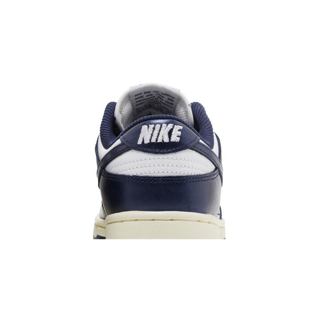 Nike Dunk Low PRM Vintage Navy (Women's) – detail materiálu | Purekickz
