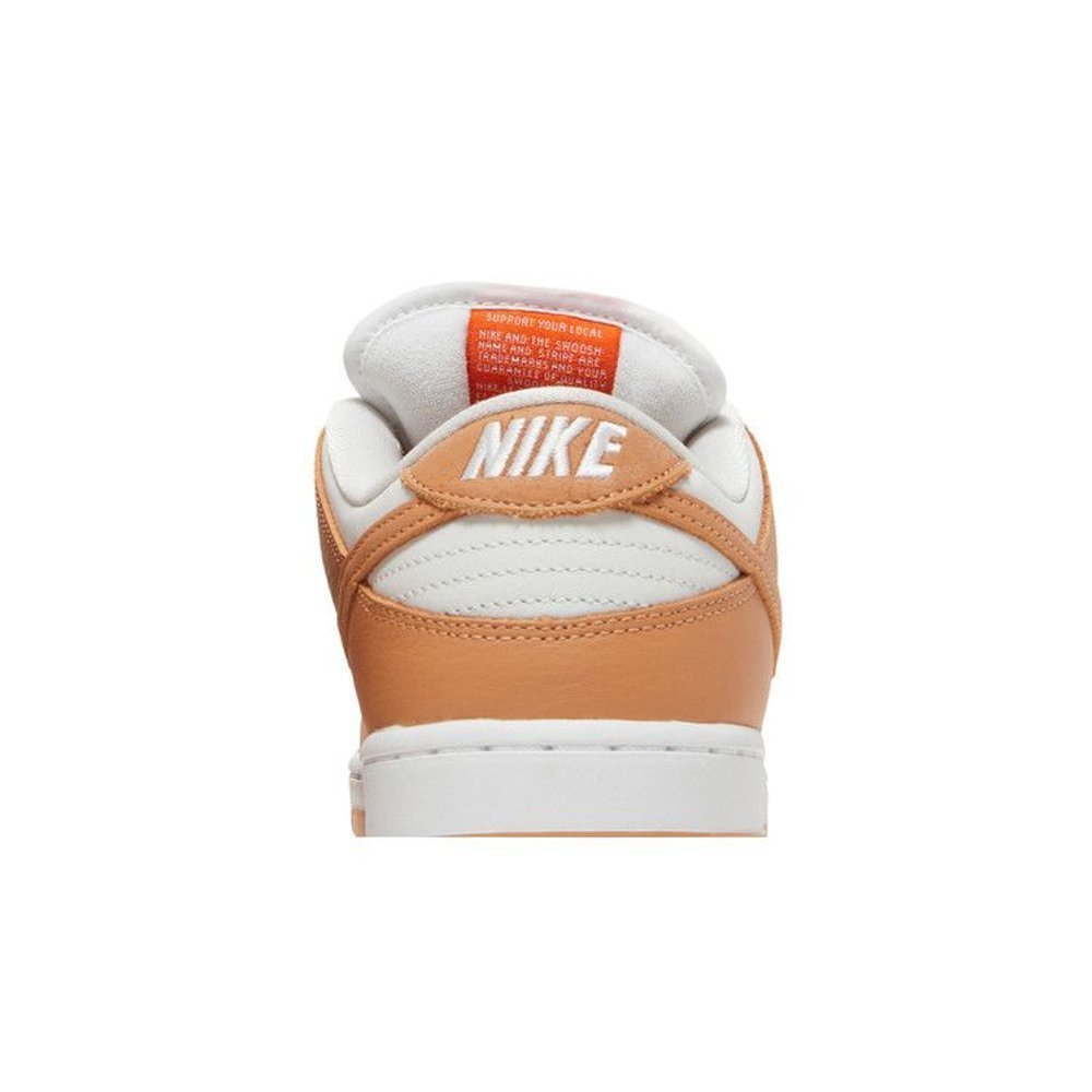 Nike Dunk Low Pro ISO SB Light Cognac – detail materiálu | Purekickz