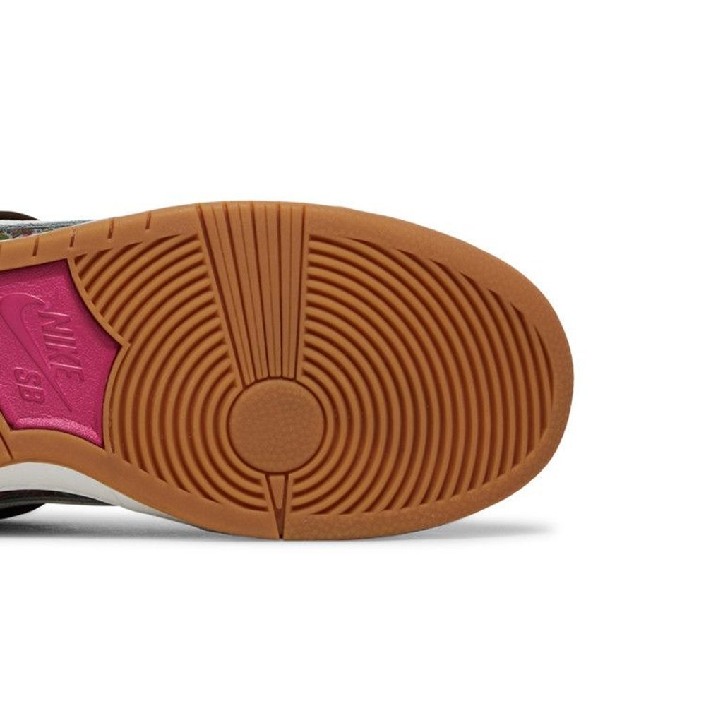 Nike Dunk Low Pro Premium SB Paisley – pohled shora | Purekickz
