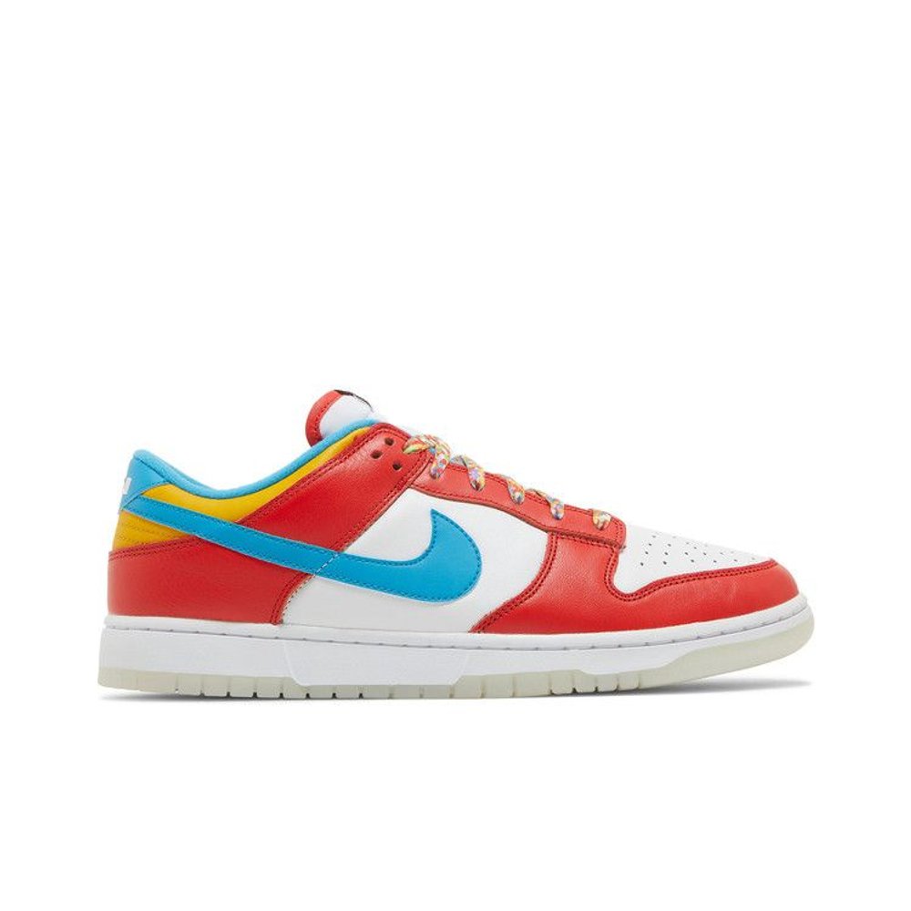 Nike Dunk Low QS LeBron James Fruity Pebbles – boční pohled | Purekickz