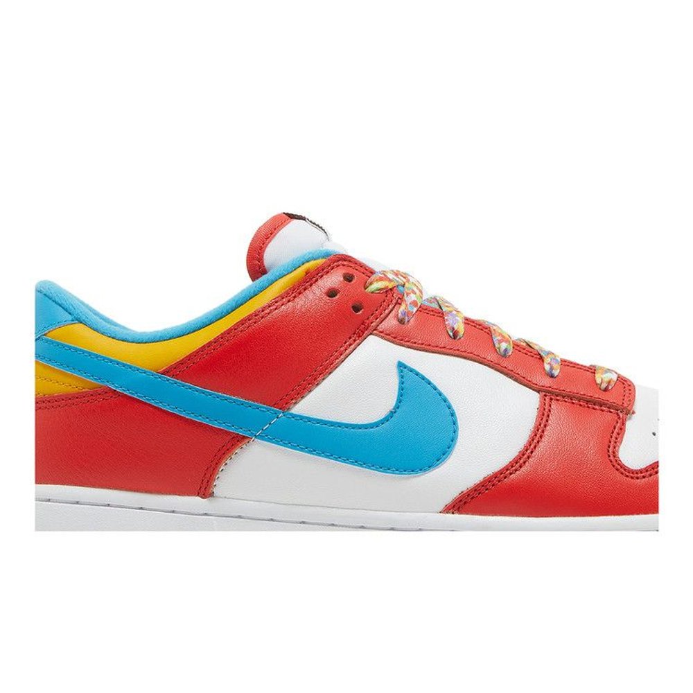 Nike Dunk Low QS LeBron James Fruity Pebbles – detail | Purekickz