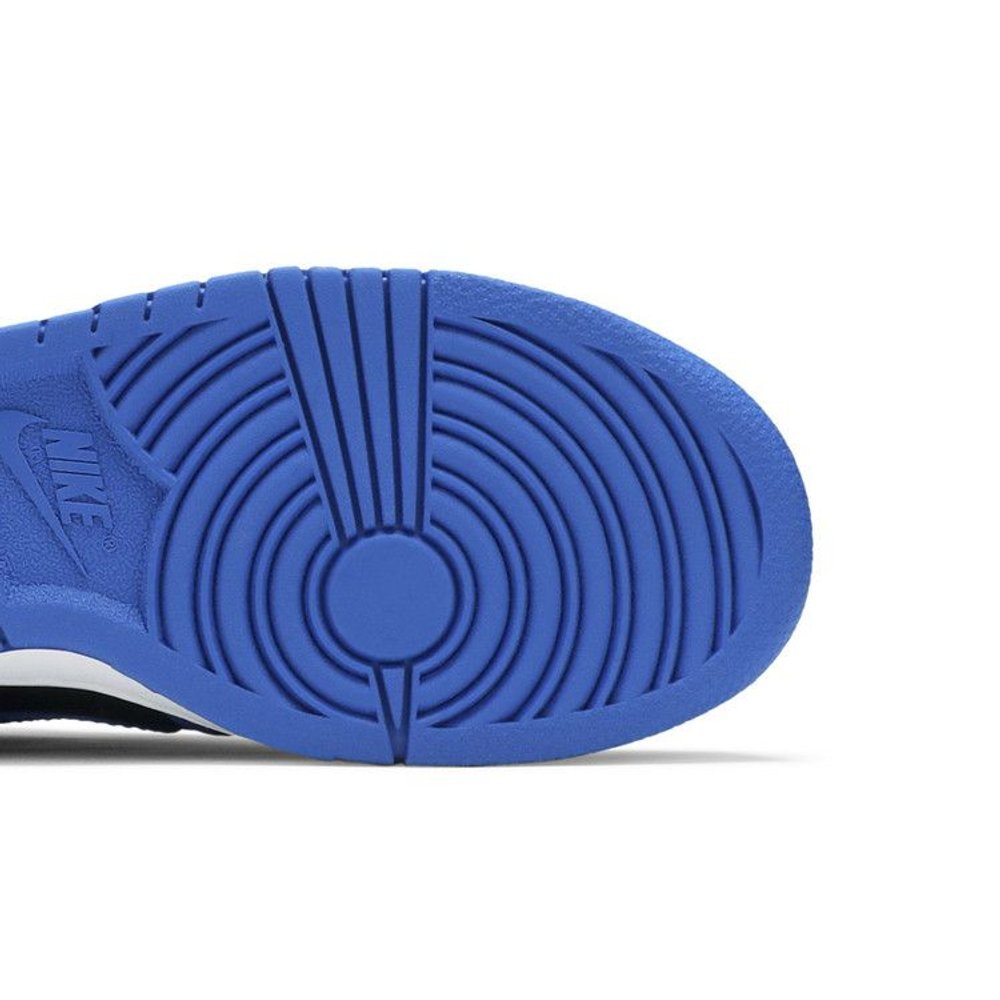 Nike Dunk Low Retro Hyper Cobalt (GS) – pohled shora | Purekickz