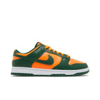 Nike Dunk Low Retro Miami Hurricanes – boční pohled | Purekickz
