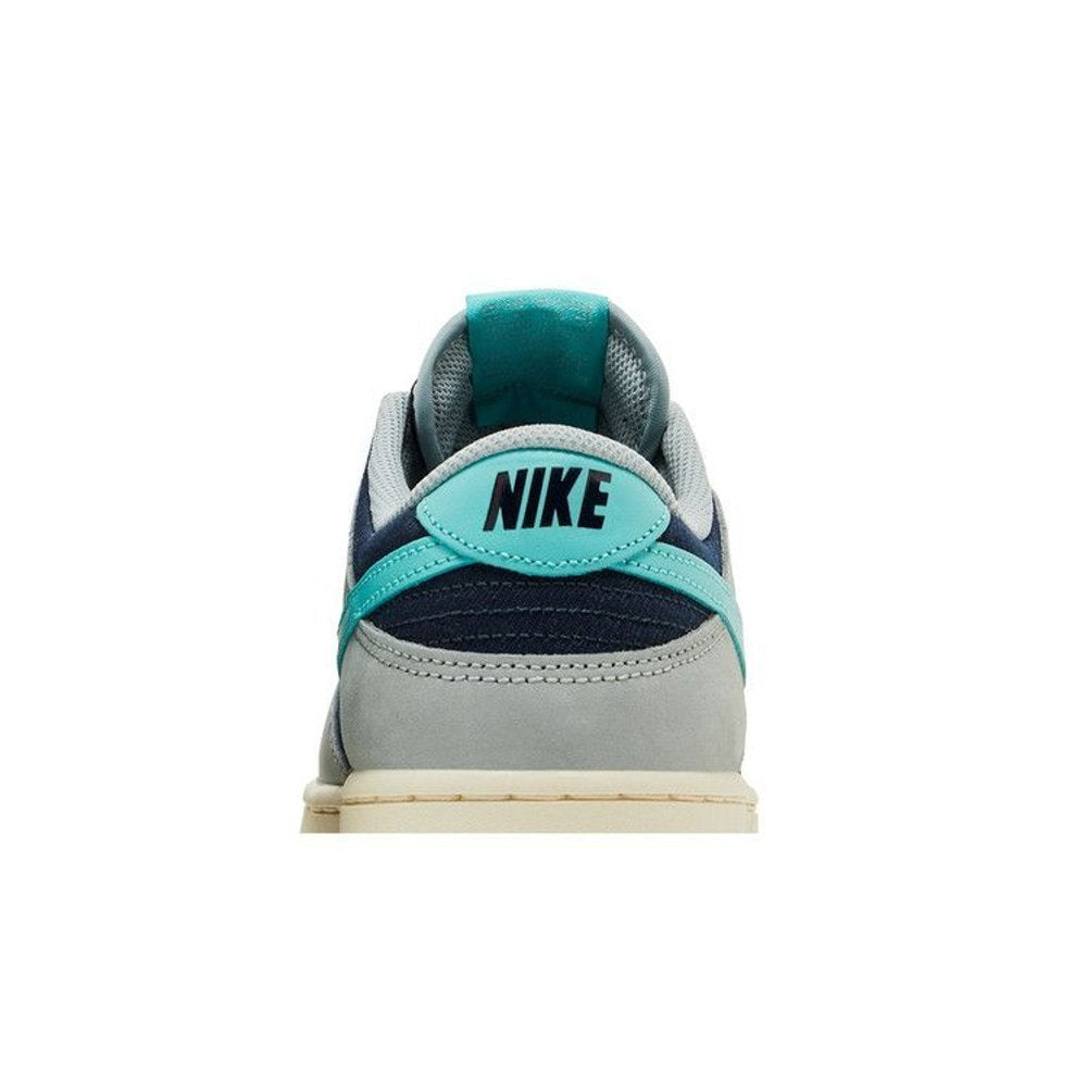 Nike Dunk Low Retro Premium Light Pumice Green Frost – detail materiálu | Purekickz