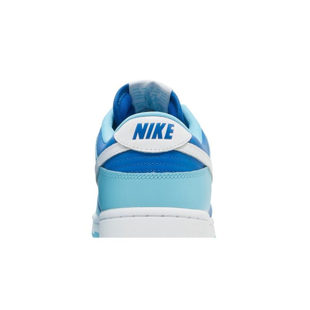 Nike Dunk Low Retro QS Argon (2022) – detail materiálu | Purekickz