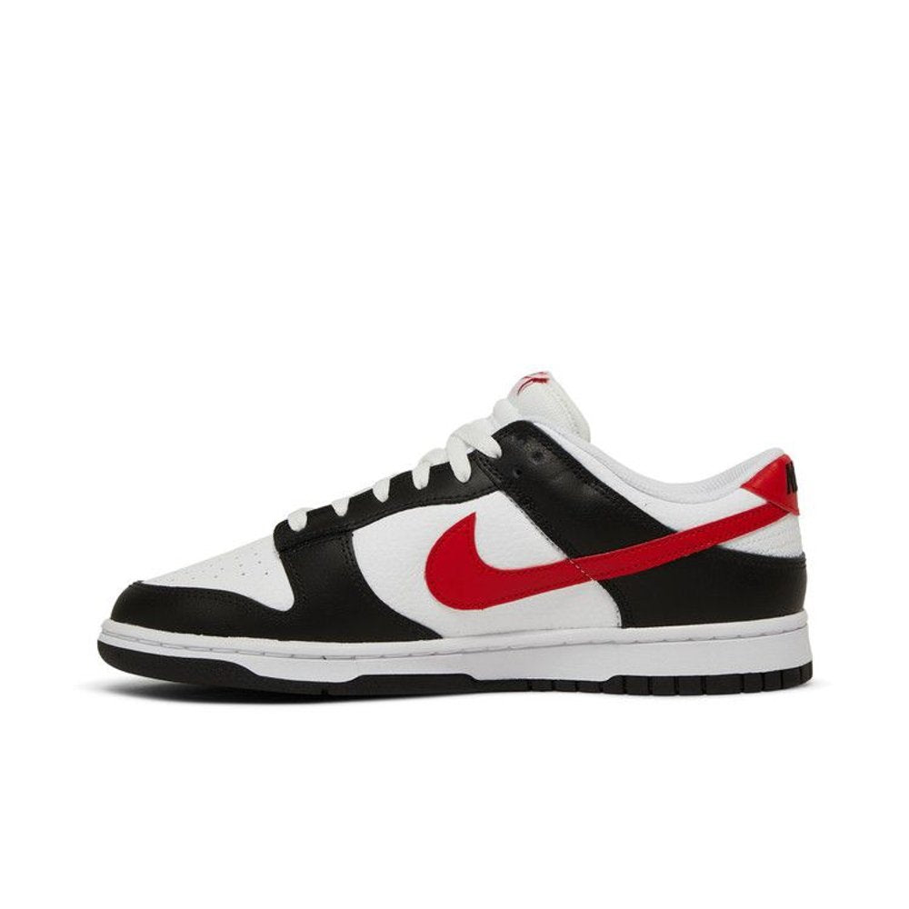 Nike Dunk Low Retro Red Swoosh Panda