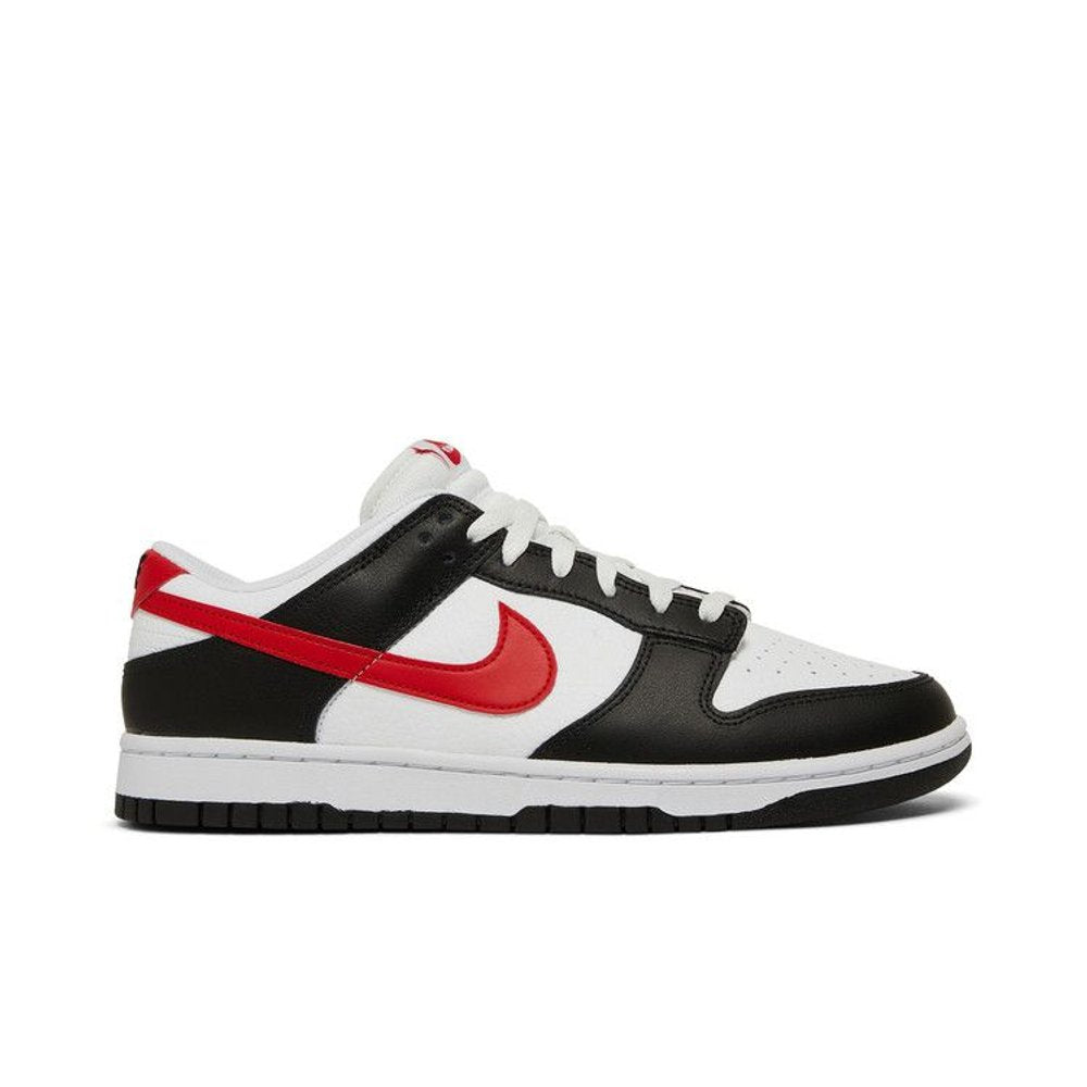 Nike Dunk Low Retro Red Swoosh Panda
