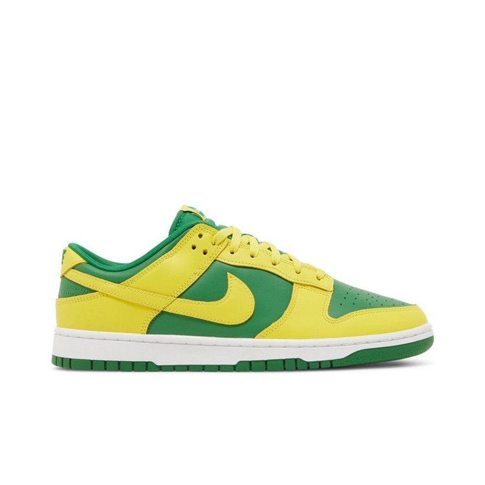 Nike Dunk Low Retro Reverse Brazil – boční pohled | Purekickz