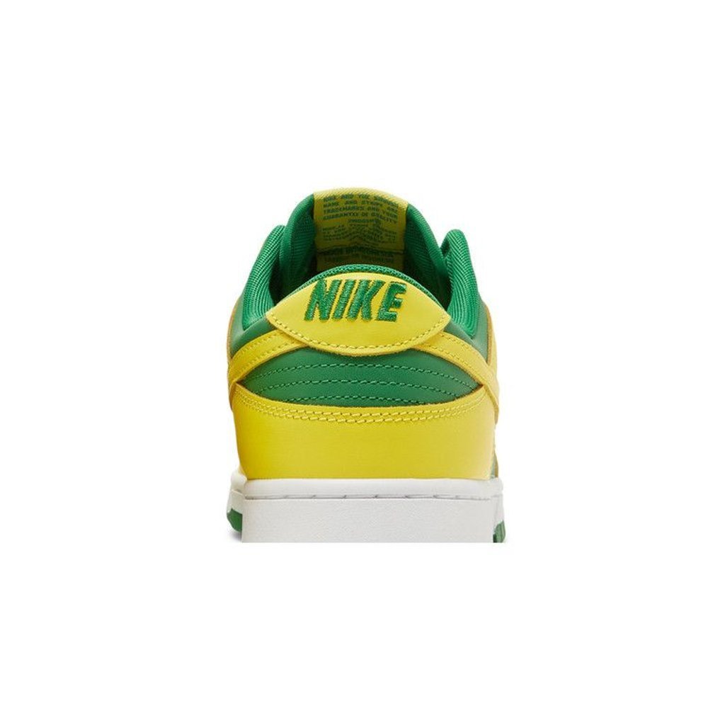Nike Dunk Low Retro Reverse Brazil – detail materiálu | Purekickz